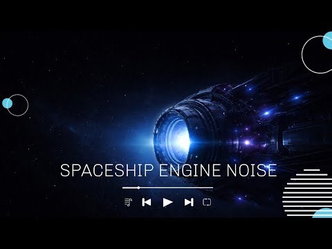Spaceship Engine Noise 🚀 | 10 Hour Sci-Fi Sleep Sounds