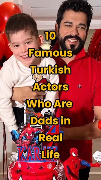 10 Turkish Actors Who Are Dads in Real Life ❤️🇹🇷 #Shorts