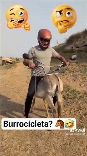 "Homem + Burro + Guidão = Zueira 🐴 🤣 #shorts