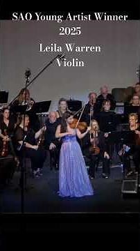Sibelius - Violin Concerto - Movement 1 - Leila Warren