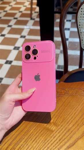 New AG Glossy Glass Large Window iPhone Case