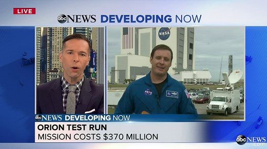 Orion Blasts Into Space for Mars Test-Run