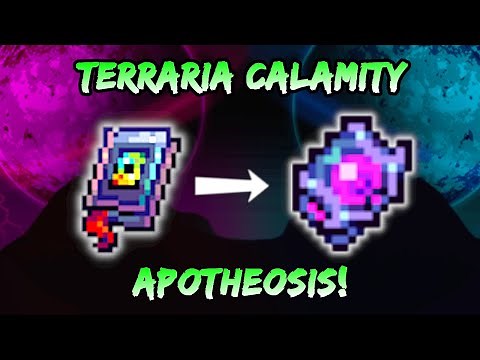 Apotheosis! 8 Million DPS! Upgrade to Subsuming Vortex! Terraria Calamity Mage Class Loadout / Setup