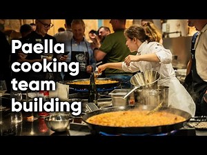 Team Building in Barcelona: Paella Cooking Workshop (Corporate Event)