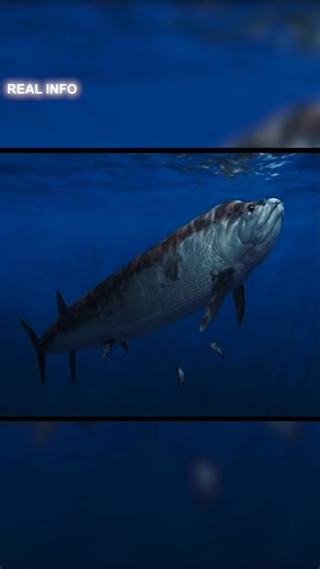 Xiphactinus ruled ancient seas as a fast deadly predator built for pure survival #dinosaurs #prehistoric #nature #realinfo #fblifestyle | Real Info