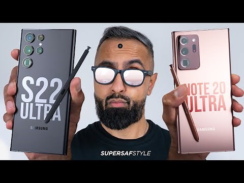 Samsung Galaxy S22 Ultra vs Note 20 Ultra - Which is the REAL Note?