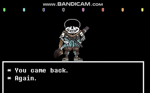 致敬2021年的传说之下！传说之下老且优质的同人Ink!sans3阶段-EX非一命通关