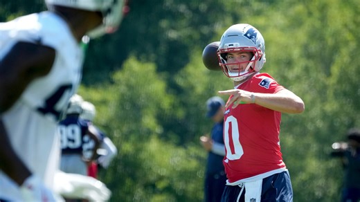Patriots' Drake Maye channels New England icon as he preps for season; week 1 training camp