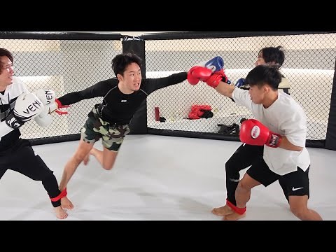 I beat up Asakura Mikuru in a three-legged race