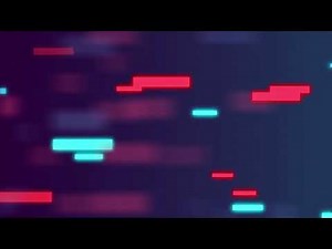 Neon Light Motion Background, Red Blue Background Video Loop | Free Stock Footage