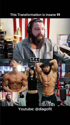 Joseph Shin Transformation Is Insane 😱 | Dm ‪@diagofit‬ for coaching #fitness #gym #bodybuilder