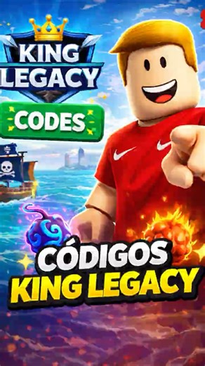 CÓDIGOS SECRETOS DO KING LEGACY 🔥 (ATUALIZADO)