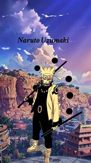 RANKING Every Naruto Character with Six Paths Powers Amv edit