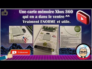Une carte mémoire Xbox 360 qui en a dans le ventre ^^ Vraiment ENORME et utile
