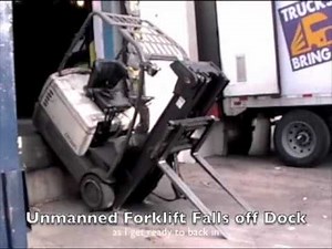 Forklift Epic Fail and Recovery