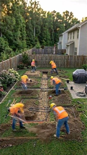 mini village with dense forest construction#timelapse