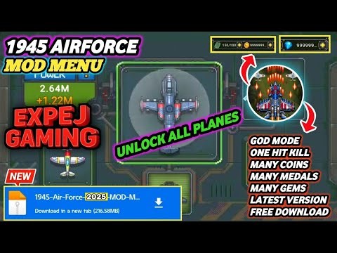 1945 Air Force Mod Apk | 1945 Air Force Mod Menu
