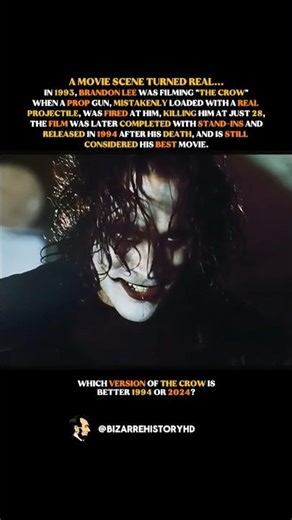 The Movie That Killed Its Own Star #history #1993