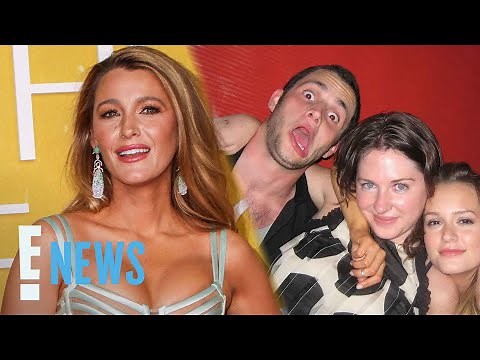 Blake Lively Shares Rare Gossip Girl Pics With Penn Badgley, More Cast | E! News