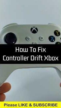 How To Fix Controller Drift Xbox - Fix Xbox Controller Analog Stick Drift - Easy No Tools