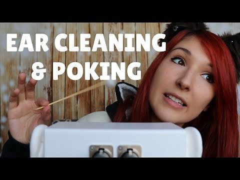 [1 HOUR] ASMR - EAR CLEANING ~ Intense Binaural Ear Cleaning w/ Fluffy Stick & Finger Poking ~