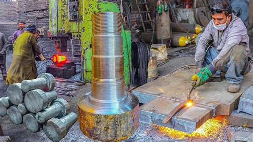 2.9M views · 32K reactions | Manufacturing Heavy Duty Truck Trailer Axle Spindle | Axle Spindle Production Process #axle #spindle #production #traileraxles #factorymanufacturingprocess | My Idea | Facebook