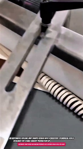 Automatic Fancy Bread Line Machine Produces 600 Grooved Dough Rolls per Hour