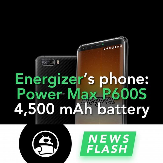#Energizer Power Max P600S officially announced with a 4,500 mAh battery. Read more: http://andauth.co/tCJvyp | Android Authority