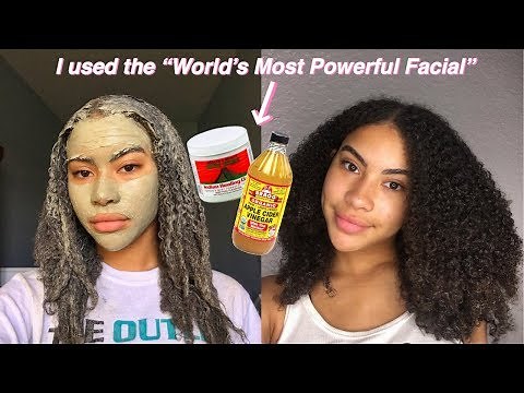 I Used The Aztec Clay Mask On My Skin And Curly Hair