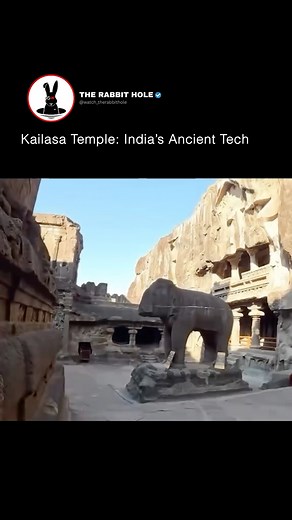 131K views · 7.3K reactions | Kailasa Temple India’s Ancient Tech | The Rabbit Hole | Facebook