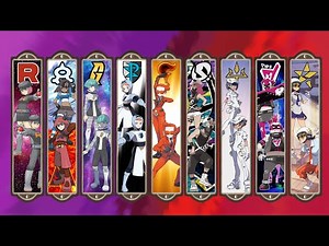 Pokemon | all villain team & grunt's theme 1-9 newst version