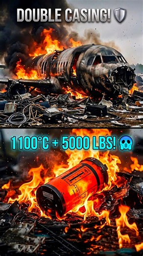 Black Box Plane Crash Mein Kyu Nahi Jalta #engineering #science #aviation #technology #youtubeshorts