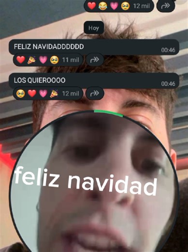 Divertidos momentos navideños con Robleis y Thiago