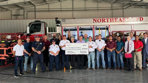 Foundation provides $650K in grants to 26 Texas fire departments