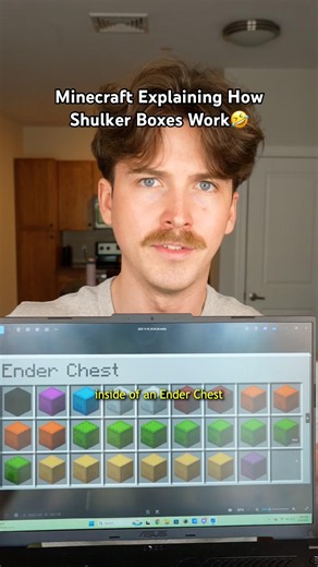 Minecraft Explaining How Shulker Boxes Work🤣