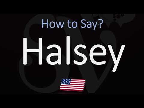 How to Pronounce Halsey? (CORRECTLY)