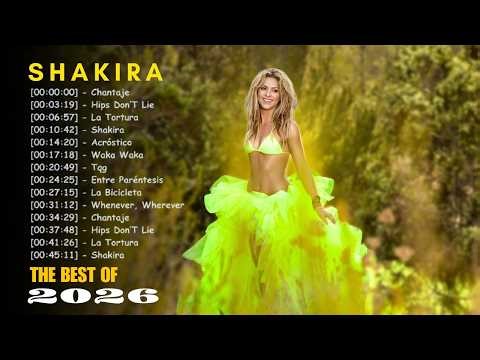 Best of Shakira – Top Hits Collection | Shakira Greatest Songs Playlist | Nonstop Hollywood Pop Hits