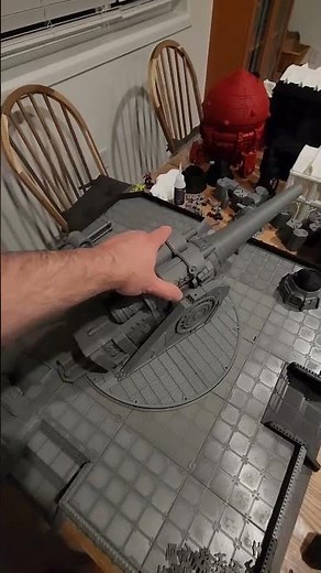 This Doomsday Cannon DOMINATES THE ENTIRE BOARD | Warhammer 40K Terrain #3dprinting #warhammer40k