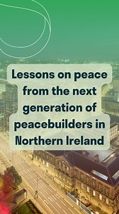 What does peace look like to you? 🕊️ “Peacebuilding isn’t a goal that can be achieved; it’s a process.” The Good Friday Agreement shaped what peace looks like in Northern Ireland and influenced peace processes worldwide. Now, it’s time to hear from the new generation of young peacebuilders. 💪 Find out what our The National Lottery Heritage Fund Scholars have learnt from the Northern Ireland peace process and what they want you to know about peacebuilding by watching the full video recorded at 