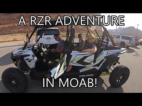 Moab 2020 Trip - We rented a RZR!