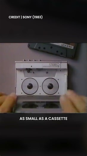 Before this, "portable" still meant bulky #sony #walkman #discogs