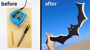 How to Make Batman's Bat-Shaped Boomerang