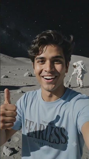 What if I could travel back in time and witness one of the greatest moments in human history? 🚀🌕 !