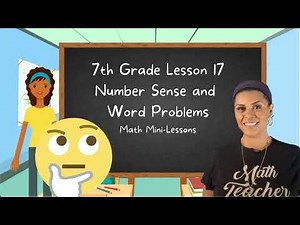 Number Sense and Word Problems