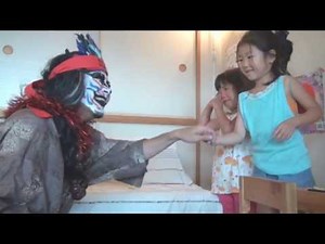 The attack of a fearful monster , Gyororo ！ mission1 （妖怪ギョロロ出張しつけ訪問）