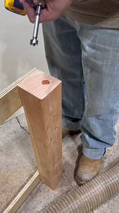 Simple adjustable workbench feet from bolts and nuts #workshop #diy #tools