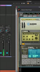 Reason Rack Kong individual tracks in Ableton #reasongang #ableton #musicproducer #musicproduction