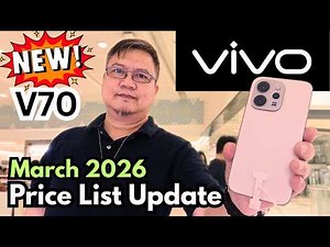 VIVO Price List Update March 2026 | Vivo V70 V60 Lite Y21d YO4