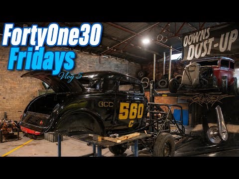 Rolling Bones 59c Hot rod is in our work shop FortyOne30 Vlog 5.