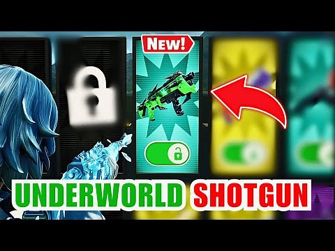 How to Permanently Unlock NEW UNDERWORLD PUMP SHOTGUN in 1v1 With Every Gun @hivecr8 hivecr8